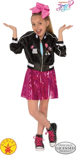 Vista 3 de Rubies Chaqueta de disfraz de Jojo Siwa, L, Multicolor