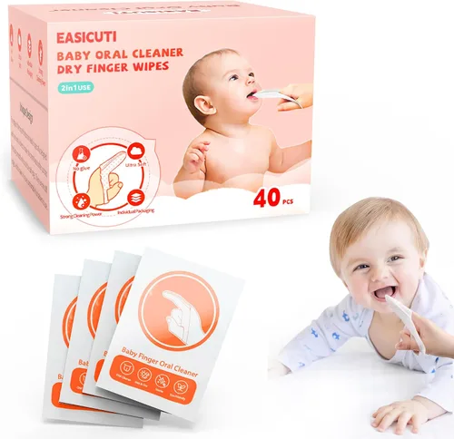 Vista 12 de EASICUTI Cepillos de dientes suaves para niños pequeños, eficiente cepillo de dientes de 3 caras, cepillo de dientes para bebés de 12 meses