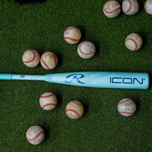 Vista 5 de Rawlings 2026 Bate de béisbol ICON BBCOR Caída de -3 Barril de 2 5/8 pulgadas Compuesto de 2 piezas
