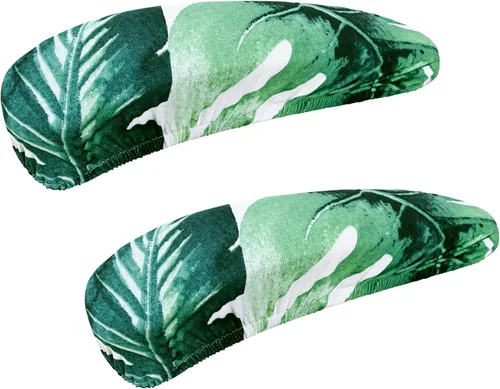 Vista 16 de Smiry fundas elásticas estampadas para silla de oficina de computadora, fundas universales para sillas giratorias de escritorio, extraíbles