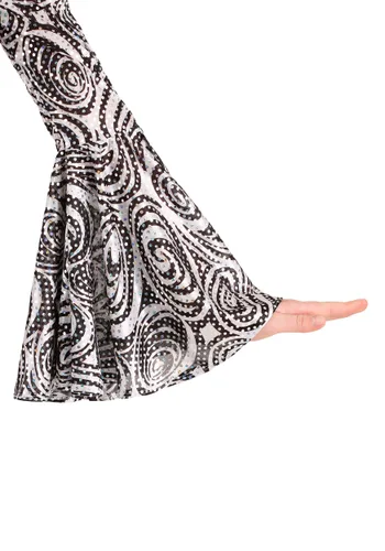 Vista 6 de Disfraz para mujer Foxy Lady Disco Multicolor