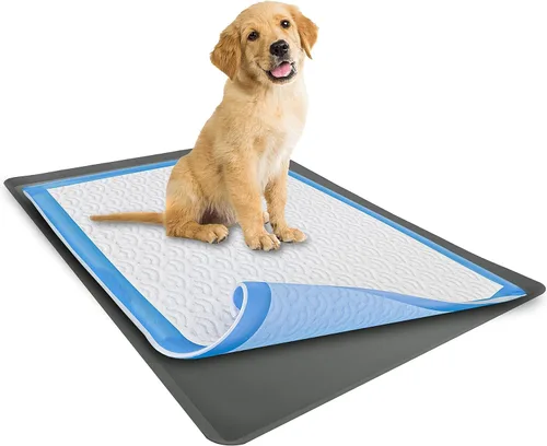Vista 2 de Soporte para almohadilla para orina de perro, se adapta a almohadillas de Gris