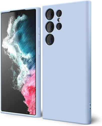 Vista 85 de oakxco Funda para teléfono Samsung Galaxy S8 de silicona líquida, delgada y fina de gel de goma suave TPU cubierta protectora simple llana