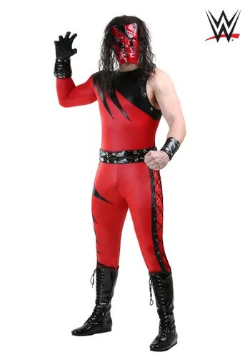 Vista 2 de Disfraz para hombre WWE Kane Multicolor