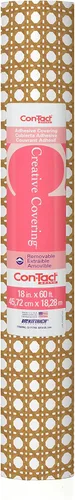 Vista 59 de Con-Tact Brand Blue-18 - Revestimiento adhesivo para cajón y estante, 18.0 x 9.0 in, diseño floral antiguo, color azul