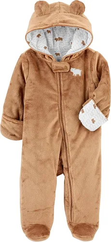 Vista 2 de Simple Joys de Carter's Baby. - Mameluco de forro polar con pies.