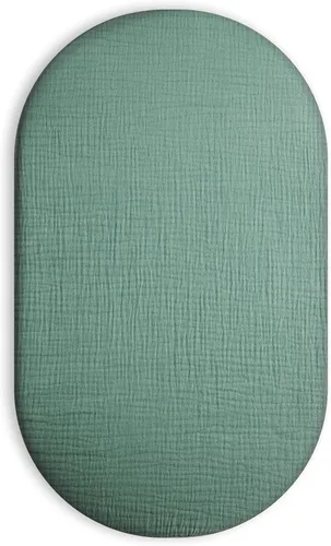 Vista 31 de Sábanas de cuna para bebé niño y niña, paquete de 2, sábanas ajustadas para colchón de cuna rectangular, ovalado, de reloj de arena, sábanas
