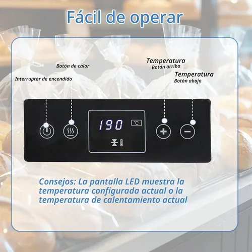 Vista 3 de Máquina selladora térmica, sellador automático de banda continua con control digital de temperatura, sellador horizontal de bolsas para bolsas