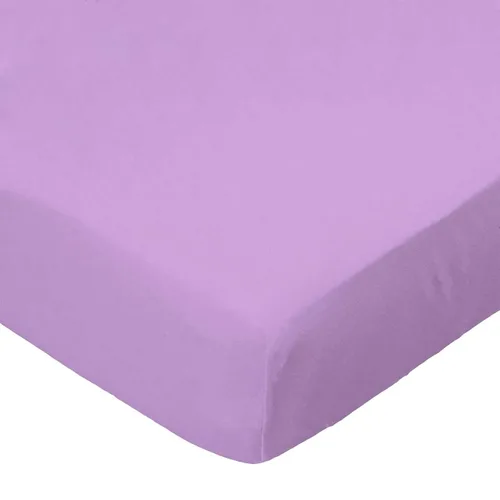 Vista 4 de SheetWorld Pack N Play - Sábana bajera ajustable 100% algodón percal para Graco, 27 x 39, tejido marrón sólido, fabricado en Estados Unidos