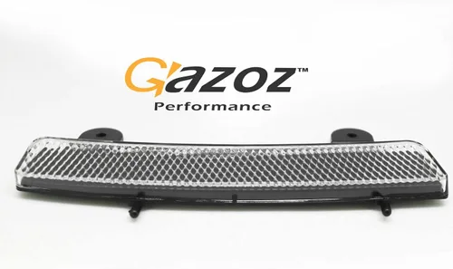 Vista 5 de Reflectores laterales JDM parachoques delantero compatible con lente ahumada 2003 2004 2005 350z z33