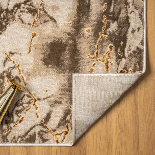 Vista 7 de LUXE WEAVERS Alfombra de Área Abstracta de Mármol Beige 2x3