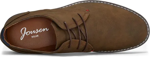 Vista 5 de Jousen Zapatos de vestir casuales para hombre, zapatos de vestir clásicos de gamuza para hombre