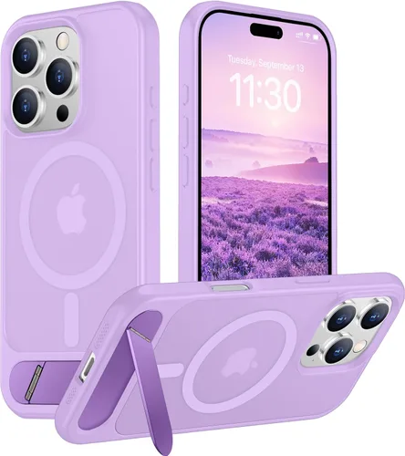 Vista 266 de Funda para iPhone 11 con compatibilidad magnética, [Soporte invisible incorporado][Compatible con MagSafe]