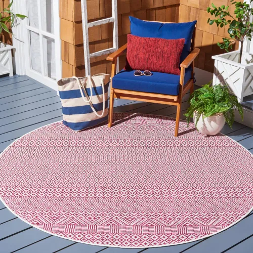 Vista 66 de SAFAVIEH Alfombra lavable al aire libre, colección Courtyard - 2'3" x 5', gris y negro, no desprende pelusa y fácil limpieza, ideal para patio
