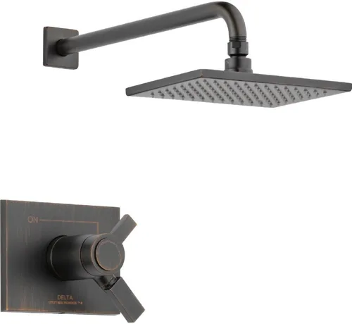 Vista 5 de DELTA FAUCET T17T253-CZ-WE Vero TempAssure Serie 17T - Molde de ducha, bronce champán
