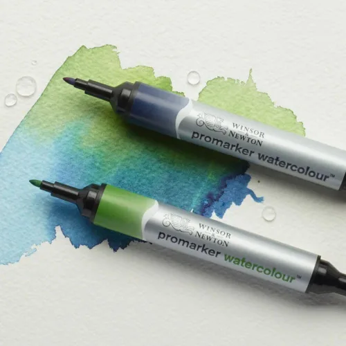 Vista 5 de Winsor & Newton ProMarker - Marcador de acuarela, tono carmesí Alizarin