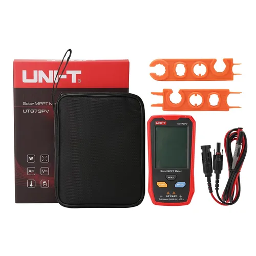 Vista 7 de UNI-T Probador del panel solar UT673PV, metro solar de MPPT