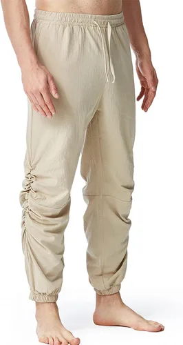 Vista 5 de Men's Skinny Fit Pants Casual Stretch Chinos Cargo Sweatpants Lightweight Cinch Leg Trousers Multi-Pockets Fall Pant