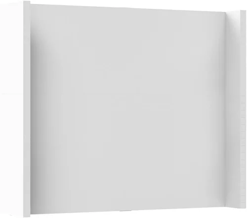 Vista 9 de EverPanel - Kit de pared modular de 7 x 7 pies, color azul oscuro SoundSorb con ribete negro, divisor de habitación, paneles de pared entrelazados