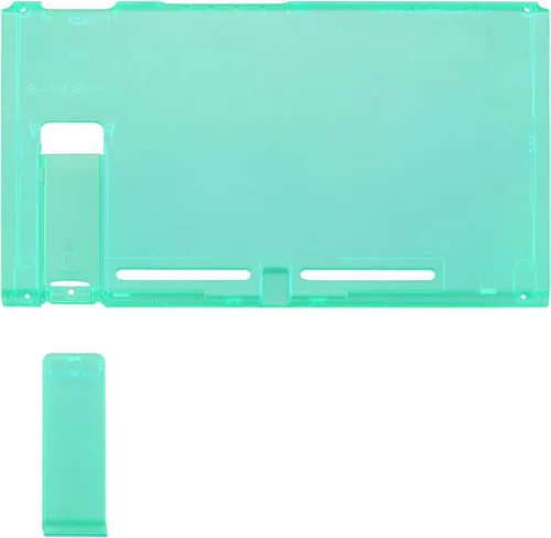 Vista 3 de eXtremeRate Placa trasera para consola Nintendo Switch, carcasa NS Joycon (versión D-Pad) con botones coloridos, carcasa de repuesto para Nintendo