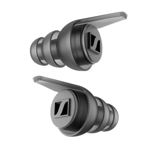 Vista 2 de Sennheiser Consumer Audio SoundProtex Plus Tapones para los Oídos - Protección Auditiva Reutilizable con 4 Filtros Intercambiables - Sonido de Alta