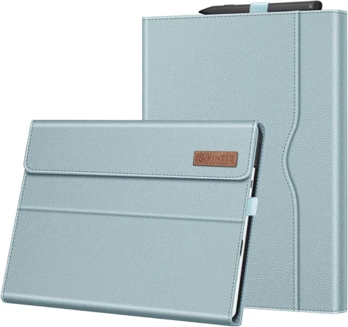 Vista 13 de Fintie Funda para Microsoft Surface Pro 11/10/9 de 13 pulgadas - Cubierta tipo cartera de negocio con múltiples ángulos de visualización