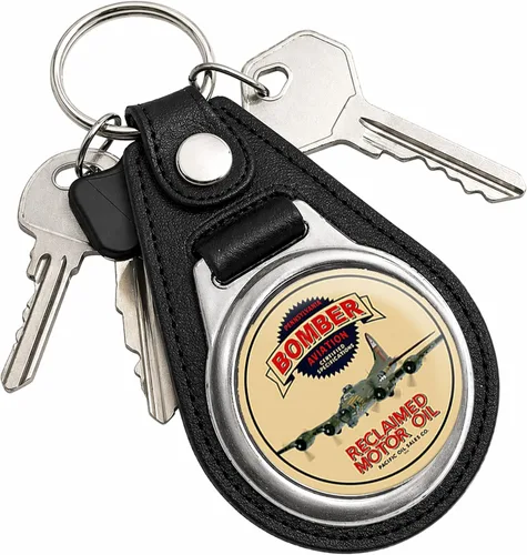 Vista 68 de Brotherhood Round Key Chain for Vintage Motor Oil, Petroleum, and