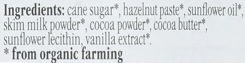 Vista 4 de Combo de Nocciolata leche de avellana con cacao, de 6 a 24 paquetes de 9.52 onzas