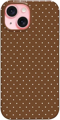 Vista 156 de Hython Funda para iPhone Air, diseño estético de lunares lindos, funda simple de 6.5 pulgadas, delgada, antiarañazos, parachoques de TPU suave, a