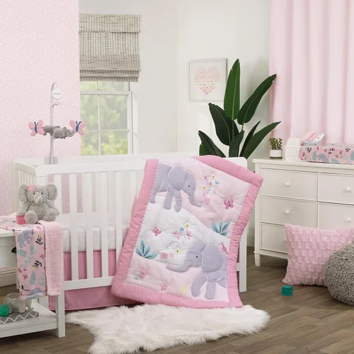 Vista 5 de Carter's Elefante floral de peluche gris