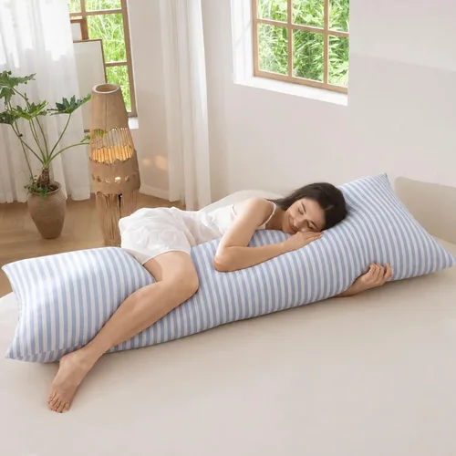 Vista 26 de MooMee Juego de 2 fundas de almohada de cuadros 100% algodón lavado con textura parecida al lino, transpirable, duradera, suave y cómoda