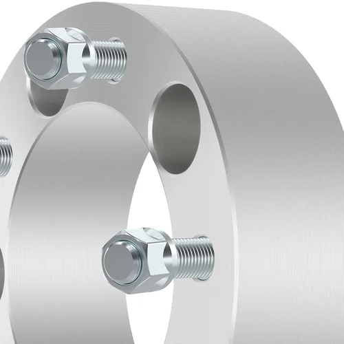 Vista 9 de ECCPP 2 espaciadores de rueda de 5 lengüetas de 2 pulgadas de 5 x 5.5 a 5 x 5.5 pulgadas, 5 lengüetas para Ford E-150 2003-2006 para Ford E-150