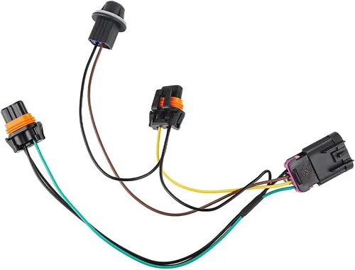 Vista 5 de WMPHE Compatible con arnés de cableado de faros delanteros Pontiac Grand Prix 2004 2005 2006 2007 2008, arnés de cableado de faros, cable de enchufe