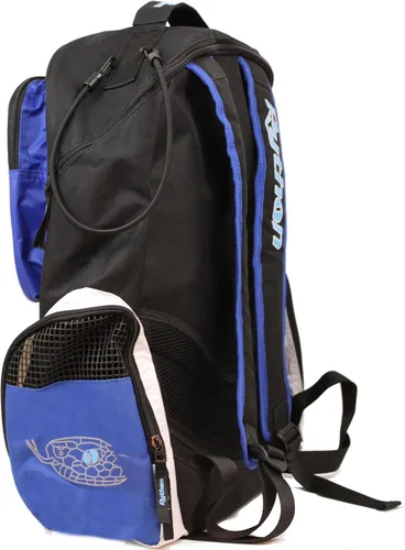 Vista 3 de Python Deluxe "Mochila" Serie de bolsas de raquetbol (negroazul, negrorojo)