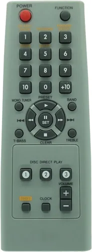 Vista 2 de HCDZ Mando a distancia de repuesto para Aiwa RC-CAS03 NSX-R11 NSX-R17 CX-NR11 NSX-R20 NSX-R21 NSX-D23 NSX-D22 NSX-D20 RC-CAS04 XR-X77 Micro Librería
