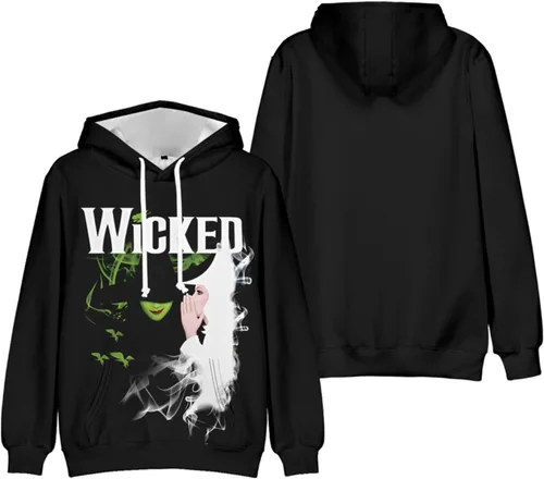 Vista 3 de Wicked Broadway Musicals - Sudadera con capucha para hombres y mujeres