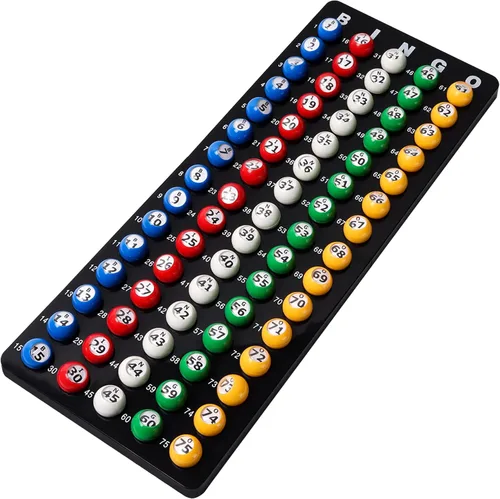 Vista 6 de Bolas de bingo GSE de 7/8 pulgadas, bolas de repuesto multicolor para Bolas multicolor de 7/8