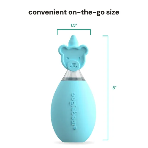 Vista 9 de oogiebear: Aspirador Nasal para Bebés - Removedor Seguro de Mocos y Cerumen para Recién Nacidos, Bebés, Niños Pequeños - Mejor que Jeringa, Succión