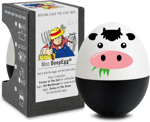 Vista 12 de BeepEgg Oso – Temporizador de Huevos para Hervir Huevos – Cocinador de Huevos Musical para Huevos Blandos, Medios y Duros – Seguro para Alimentos