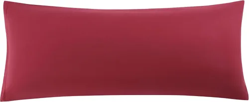 Vista 32 de uxcell Funda de almohada corporal de microfibra suave con cierre de cremallera, fundas de almohada largas para almohadas corporales, tejido de 90