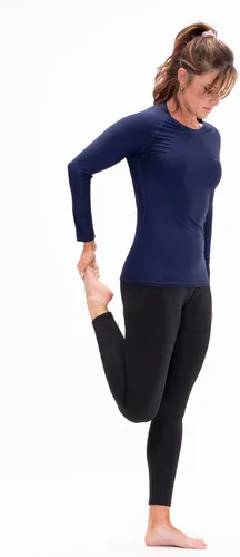 Vista 7 de DEVOPS Paquete de 3 camisetas de compresión para mujer, ajuste seco, manga larga, para correr, atléticas, camisetas de entrenamiento