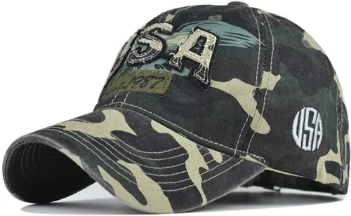 Vista 95 de Gorra de béisbol de ala corta, ajustable, de ala corta, para entrenamiento, pesca, atletismo, para correr