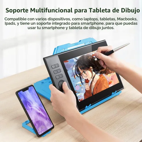 Vista 7 de Soporte para tableta de dibujo para pantalla de dibujo de 12-17