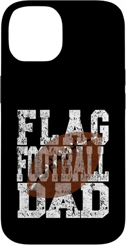 Vista 4 de Flag Football Dad - Player Parent Case for iPhone 16