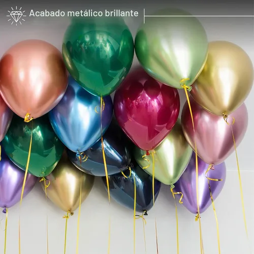 Vista 4 de Mr. Pen - Globos metálicos, 12 pulgadas, paquete de 54, 9
