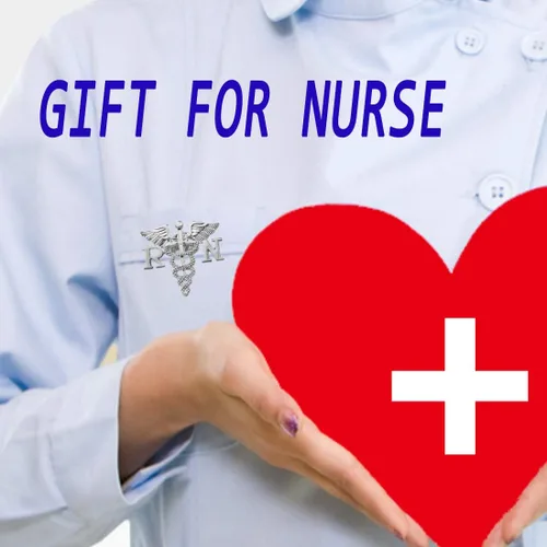 Vista 7 de Broche de etiqueta para enfermera, broche de RN, emblema de enfermera, para medicina, caduceo, ángel, regalo de enfermería para médico, enfermera