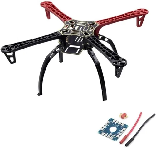 Vista 7 de [Piezas de dron] para F450 Drone con cámara Flame Wheel KIT 450 Marco para RC MK MWC 4 Axis RC Multicopter Quadcopter Heli Multi-Rotor con Land Gear