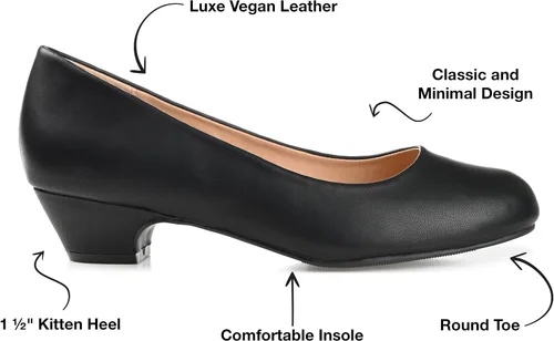 Vista 2 de Journee Collection Zapatos de tacón SAAR Comfort de ancho medio y ancho para mujer
