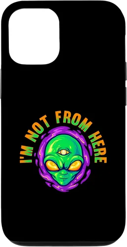 Vista 4 de iPhone 15 Pro Max UFO, UAP, Space, Space, Unknown Flight Object, Alien Case