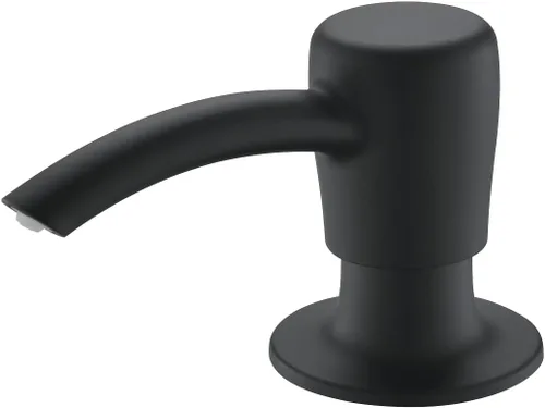 Vista 7 de Dispensador de jabón, dispensador de jabón para fregadero de cocina, dispensador de jabón integrado para fregadero, dispensador de loción, níquel